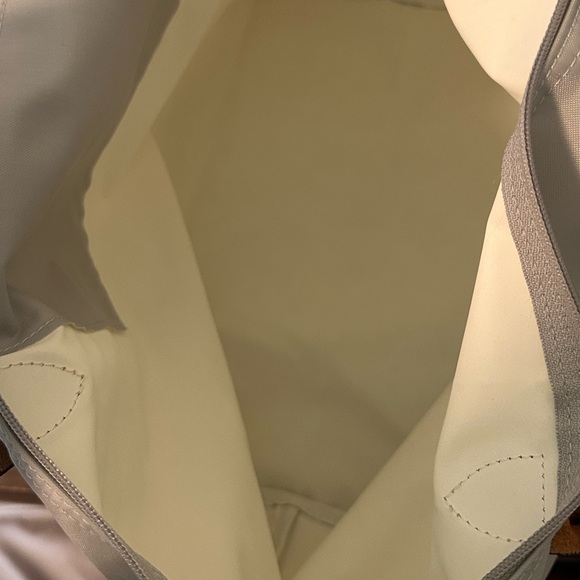 NEW Longchamp Le Pilage Light Grey - Limited Edition Eiffel Tower - Medium - Picture 13 of 16